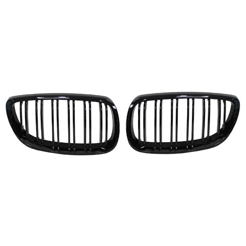 Pair Gloss Matt Carbon Black 3 Color Front Kidney Grille For BMW E92 E93 M3 2006-2009 Racing Grills