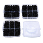 750 Pcs Car Retainer Clips Auto Fasteners Push Trim Clips Pin Rivet Bumper Kit Accessories