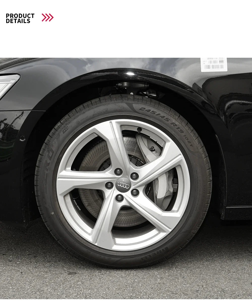 4pcs 60/61/68/69mm Car Wheel Center Hub Cap Rim Cover Car Goods For Audi B7 B5 B6 B8 B9 8P A3 A4 A5 A6 A7 A8 Q3 Q5 Q7 Q8 A1 8V