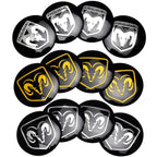 56MM Car Wheel Center Cover Sticker Hub Cap Accessories For Dodge Durango Caliber Dakota Neon SRT SXT Nitro Avenger Dart Viper