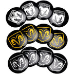 56MM Car Wheel Center Cover Sticker Hub Cap Accessories For Dodge Durango Caliber Dakota Neon SRT SXT Nitro Avenger Dart Viper