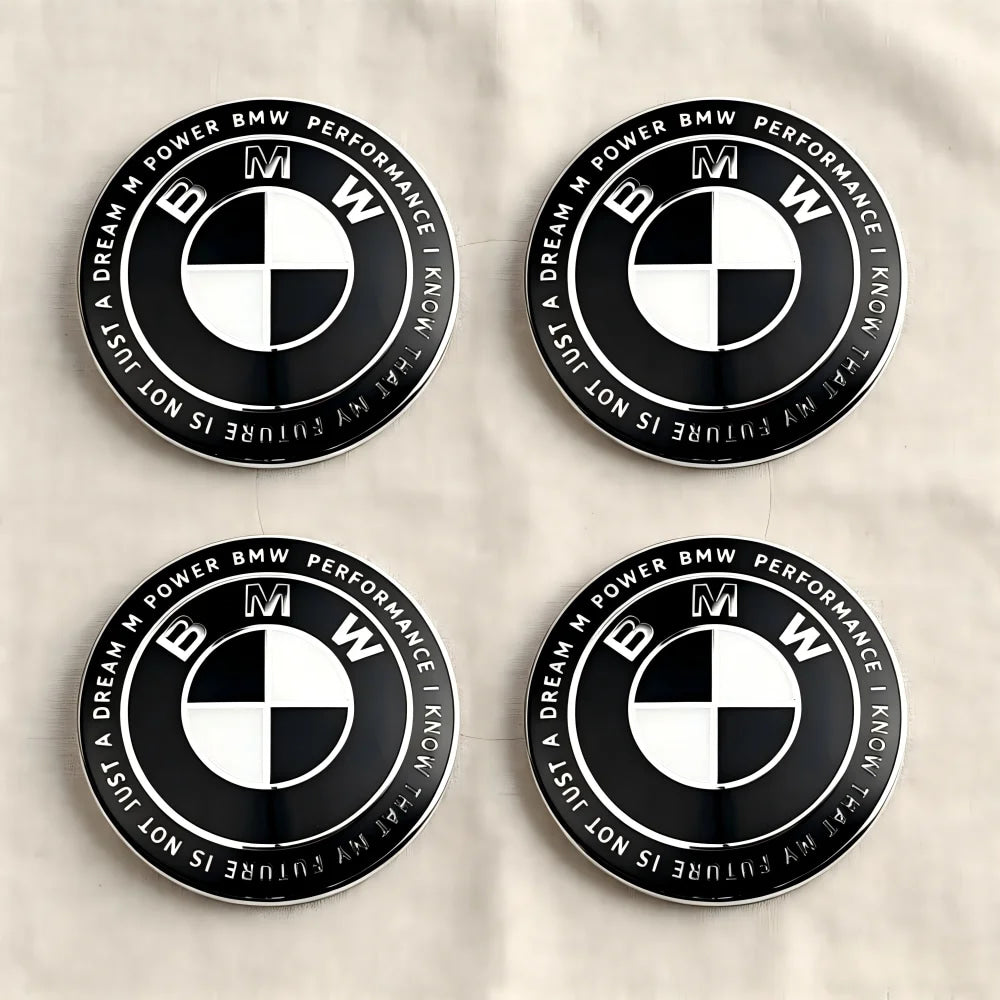 BMW 4pcs 56/68MM Wheel Center Caps For G11 G12 G30 G31 G32 G38 G01 G08 G02 G05 F45 F46 F52 F48 F49 F39 F90 Auto Accessories