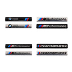 3D Aluminum Car Styling Sticker Body Trunk Decoration Decal Emblem For BMW M Sports Performance E46 E90 E60 F20 X1 X2 X3 F10 F30