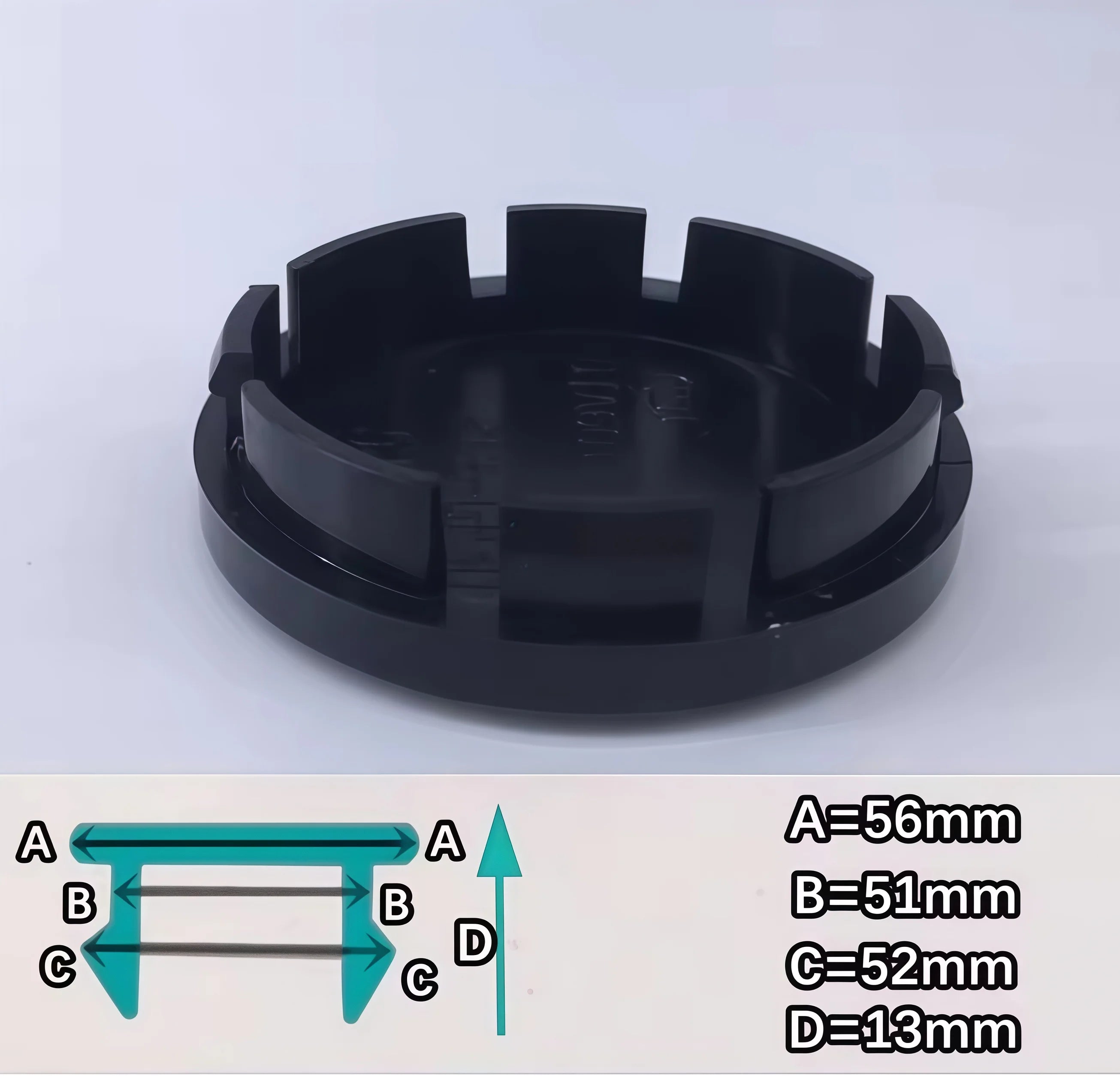4pcs Car Wheel Center Caps Hubcap Cover 54/56/60/65/68mm For Ford Fiesta Mondeo Fusion Explorer Escape Focus Kuga Rim Cover