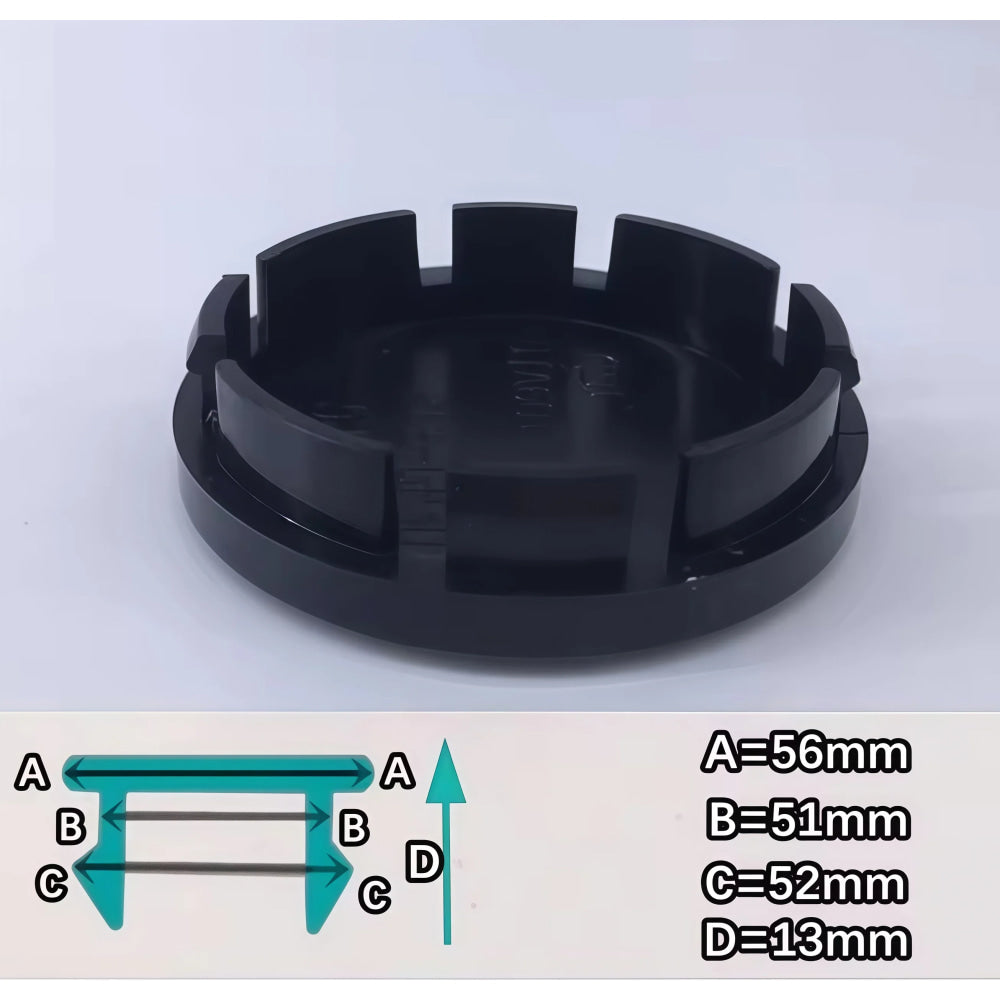 4pcs Car Wheel Center Caps Hubcap Cover 54/56/60/65/68mm For Ford Fiesta Mondeo Fusion Explorer Escape Focus Kuga Rim Cover