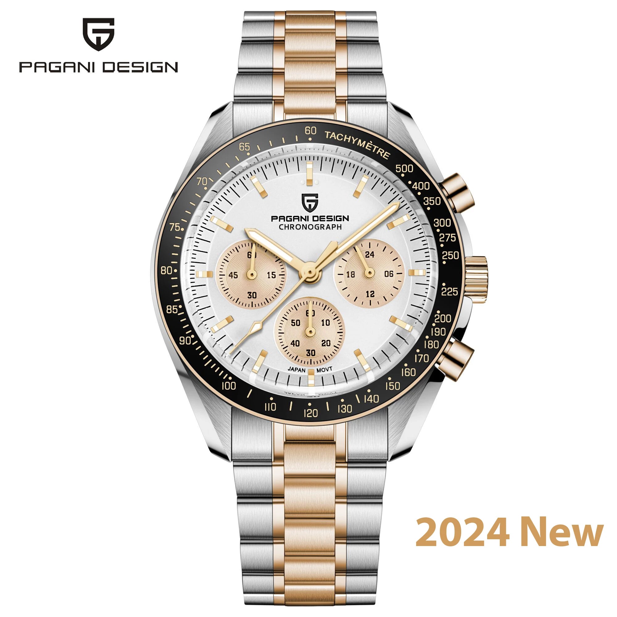 2025 New PAGANI DESIGN AK Project Mars Men's Watches Luxury Quartz Watch Men AR Sapphire Speed Sport Chronograph Automatic Date