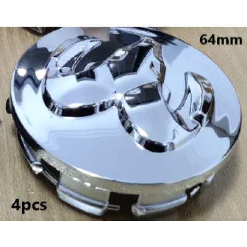 4pcs 63/64mm SR RT Car Wheel Center Hub Caps for Charger Journey Nitro Caliber Challenger Caravan Durango Chry-sler 300 Hub Caps