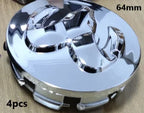 4pcs 63/64mm SR RT Car Wheel Center Hub Caps for Charger Journey Nitro Caliber Challenger Caravan Durango Chry-sler 300 Hub Caps