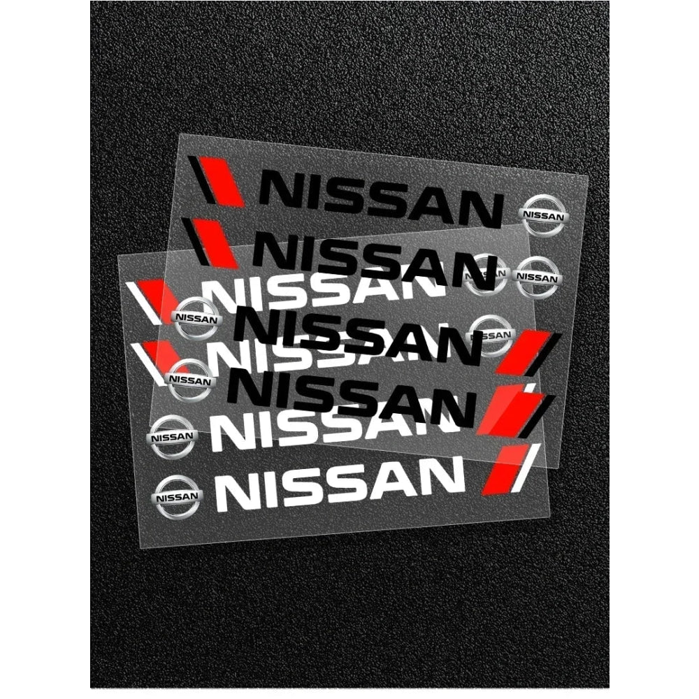4PCS Car Styling Door Handle Decoration Stickers Decals For Nissan J10 X-Trail Qashqai Juke Leaf Micra NOTE Patrol Gadgets