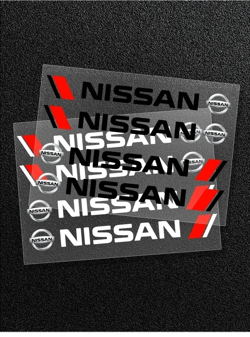 4PCS Car Styling Door Handle Decoration Stickers Decals For Nissan J10 X-Trail Qashqai Juke Leaf Micra NOTE Patrol Gadgets