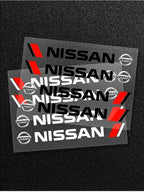 4PCS Car Styling Door Handle Decoration Stickers Decals For Nissan J10 X-Trail Qashqai Juke Leaf Micra NOTE Patrol Gadgets