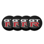 56mm Car Wheel Center Stickers Hub Emblem Decals for Nissan Qashqai X-Trail Patrol Note Leaf Altima Maxima Micra Murano Rogue