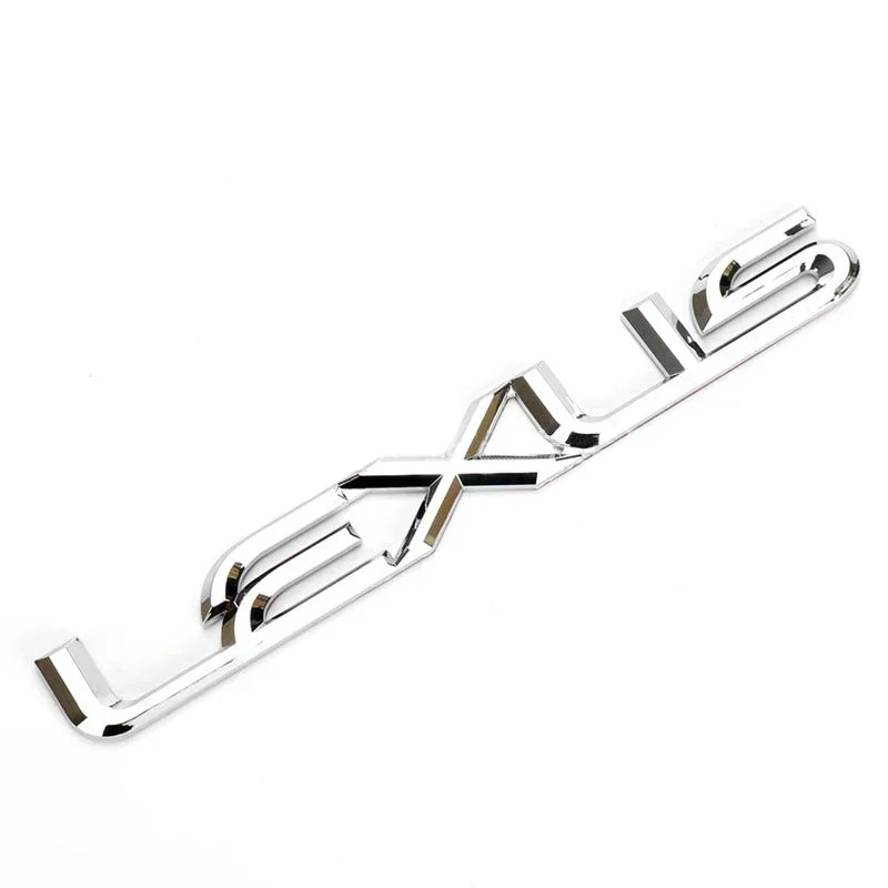 ABS/Metal Car Rear Trunk Emblem Badge Sticker for Lexus Logo ES300 IS300 IS350 ES250 ES350 IS250 CT200H GS350 NX200 Accessories