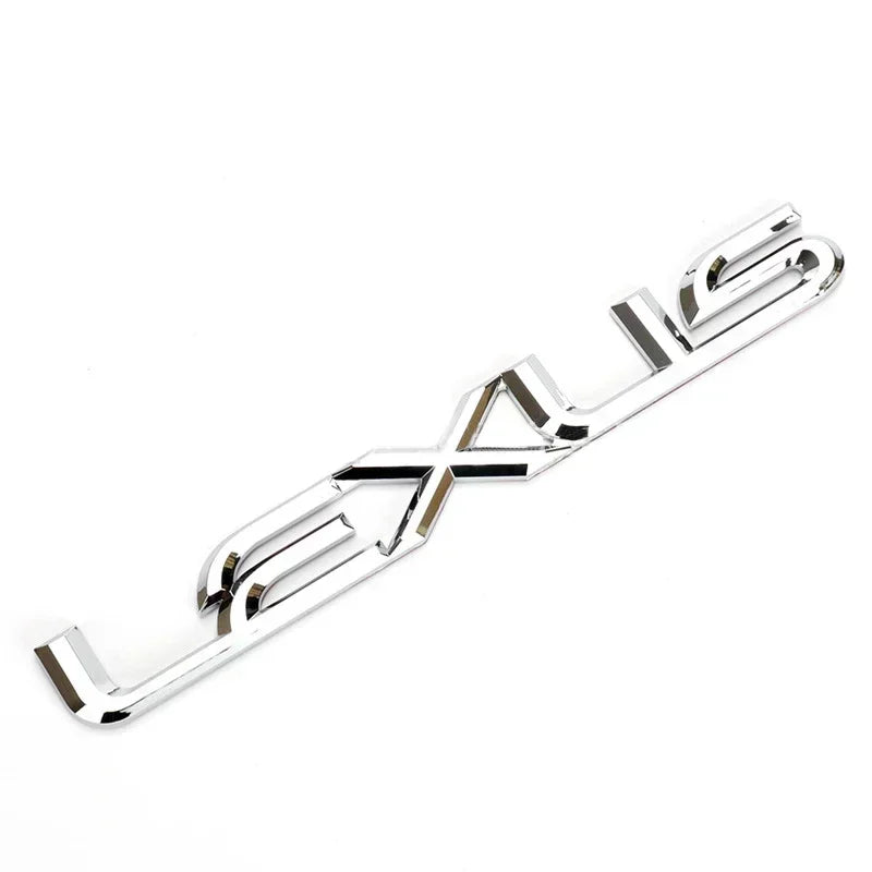 ABS/Metal Car Rear Trunk Emblem Badge Sticker for Lexus Logo ES300 IS300 IS350 ES250 ES350 IS250 CT200H GS350 NX200 Accessories