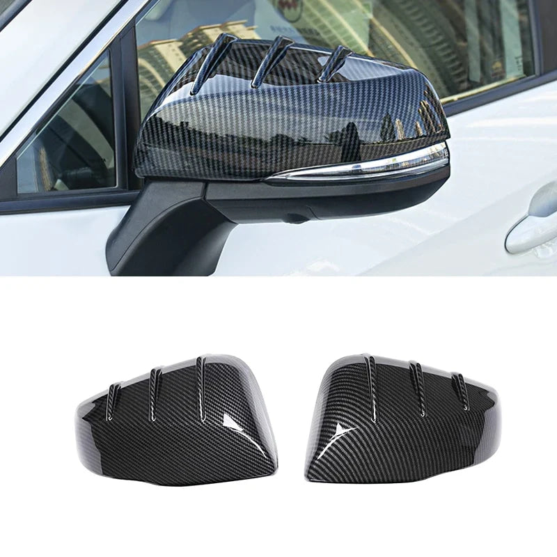 For Toyota RAV4 XA50 2019 2020 2021 2022 2023 2024 2025 RAV 4 Hybrid ABS Car Rearview Mirror Side Trim Cover Shell Accessories