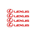 4Pcs Car vinyl Styling Door Handle Decor Stickers Decals Accessories For Lexus LS LC IS350 ES300h ES300 IS220d NX350h RX CT200h