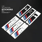 Original Car Size 3D Rear Trunk Emblem BMW F10 F20 F30 E90 F80 F87 X1 X2 X3 X4 X5m X6m M2 M3 M4 M5 M6Badge Car Stickers Logo