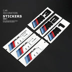 Original Car Size 3D Rear Trunk Emblem BMW F10 F20 F30 E90 F80 F87 X1 X2 X3 X4 X5m X6m M2 M3 M4 M5 M6Badge Car Stickers Logo