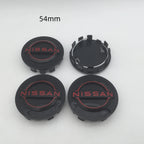 54mm/63mm New Car Wheel Center Hub Caps Rim Modified Covers for Nissan Teana Tiida Sentra X Trail T32 Qashqai J10 J11 Leaf Juke