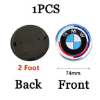 74mm 82mm Car Hood Front Badge Tail Trunk Emblem Replacement Sticker for Bmw F20 F30 G20 f31 F34 F10 G30 F11 X3 F25 X4 I3 M3 M4