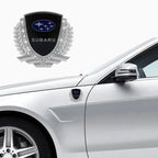 3D Car Window Side Emblem Rear Trunk Metal Badge Sticker Styling for Subaru Outback Impreza Forester Levorg XV STI Ascent Legacy