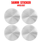 Hot 4pcs 56mm Car Wheel Center Hub Stickers Cap Emblem Cover Tesla Model 3 Model S Model X Y Juniper Roadster Wye Accessories
