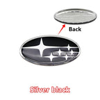 For Subaru Forester Outback Legacy Impreza STI BRZ Auto  1PC 58x30mm ABS Car Steering Wheel Center Emblem Badge Decal