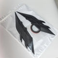 2PCS Auto Headlight Eyebrow Universal Car Lamp Cover Sticker Self-Adhesive Stripe Decal Decoration for Cars Bodys