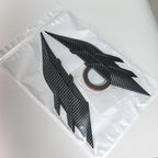 2PCS Auto Headlight Eyebrow Universal Car Lamp Cover Sticker Self-Adhesive Stripe Decal Decoration for Cars Bodys