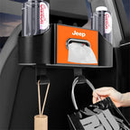 Car Backseat Tissue Organizer Cup Holder Accessories For Jeep Wrangler Renegade Compass Gladiator Cherokee Grand Patriot Libert
