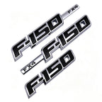 3D ABS F150 FX4 Car Emblem Badge Sticker For Ford F-150 FX4 Pickup Truck Side Fender Rear Tailgate Logo Decal Accessories