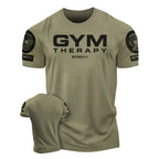 The 3D printed men's T-shirt for the summer of 2025 is a bestseller for sports fitness exercise casual fashion and lightness