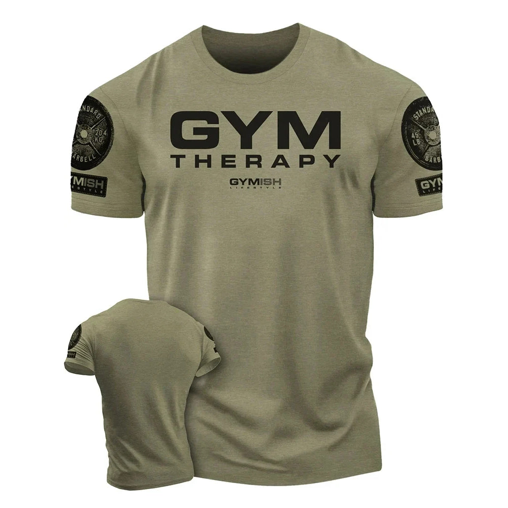 The 3D printed men's T-shirt for the summer of 2025 is a bestseller for sports fitness exercise casual fashion and lightness