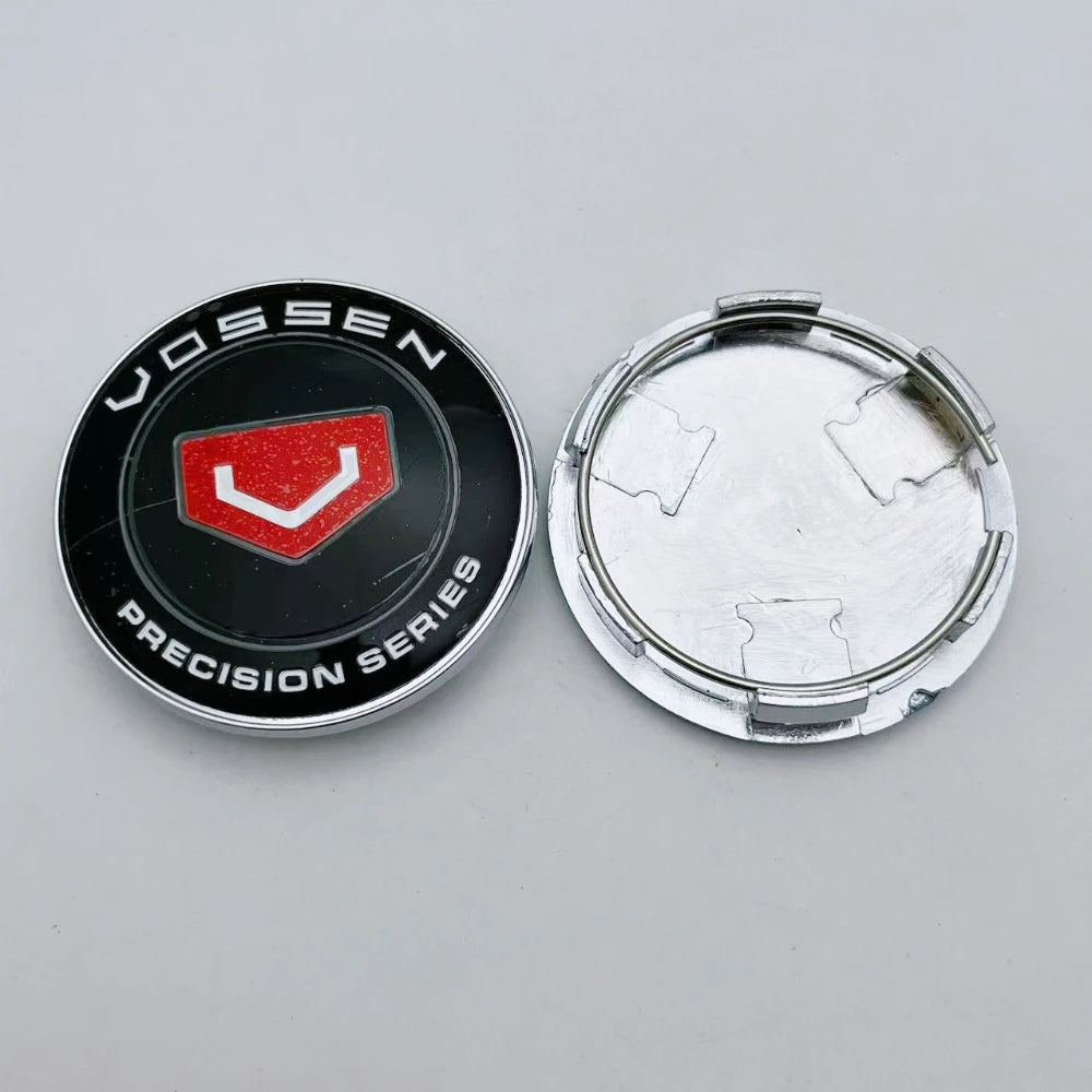 4pcs/set 68mm ( Clips 62mm ) Car Wheel Center Caps Rim Hub Dust Cover Wheel Hubcaps Vossen Logo Emblem Badge Car Accessories