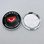 4pcs/set 68mm ( Clips 62mm ) Car Wheel Center Caps Rim Hub Dust Cover Wheel Hubcaps Vossen Logo Emblem Badge Car Accessories
