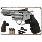 Letreros Metálicos con Forma de Pistola, que Exudan un Toque Militar, Ideales como Decoración de Pared en Cuartos de Hombre, Hogares, Cafeterías, Jardines, Clubes y Bares.