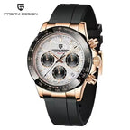 40mm New V2 PAGANI DESIGN Classic fashion Men Quartz Watches Sapphire Retro Chronograph Stainless Steel Waterproof Watch for Men