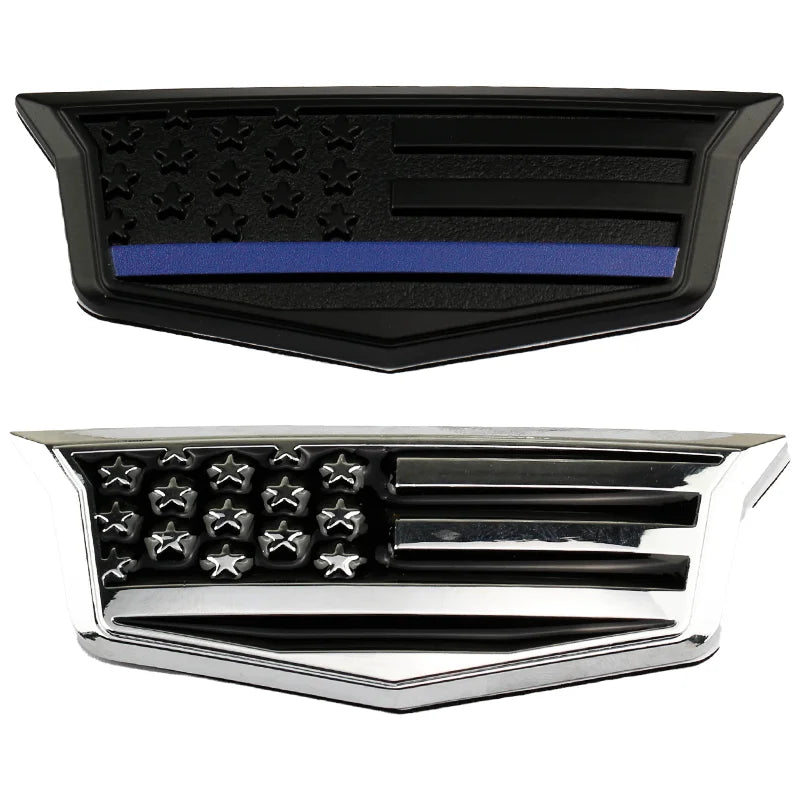 3D Metal USA Flag Car Fender Side Emblem Sticker for Cadillac ATS CT4 CT6 CTS ESCALADE XT4 XT5 XT6 XTS Rear Trunk Badge Decals