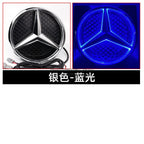 Grid LED light Front Grilled Embelm badge For W204 W205 W213 W253 C-Class E-Class GLC C E 180 200 250 300 350 43 63 4MATIC