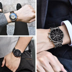 Pagani Design Fashion Luxury Men's Quartz Chronograph Watch Japan VK67 Movement Leather Strap Large Calendar PD-2720K reloj