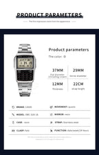 Casio watch for men  top luxury set military LED relogio 50m Waterproof digital sport quartz watch Retro computer style