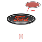 Aluminum Badge 5.8cm Car Steering Wheel Emblem Decals For Focus 2 Mk3 F150 Mondeo Fusion Ranger Escort Explorer Kuga Taurus