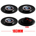 4Pcs 183mm Floating Car Wheel Center Caps Rims Hub Cover For BMW 50TH M Performance M3 M5 M6 F01 F20 F10 F13 F15 F16 F30 F34 F32