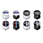 Ford Mustang ST Foose Accessorie 56MM Emblem Car Wheel Center Cap Sticker Decoration for Edge Fusion Shelby Explorer F150 Focus
