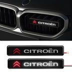 Car LED small light decorative light grille refitted haze warning light For Citroen C3 C4 X7 Xsara Picasso Crosser JUMPY NEMO
