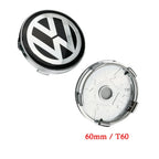 Abs - 4pcs 55mm 56mm 65mm 70mm Car Styling Wheel Center Cap Hub Covers Badge Accessories For VW Volkswagen 3B7601171 1J0601171