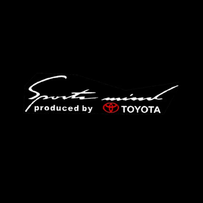 1Pcs Sport Design Car Front Head Light Eyebrow 3D Sticker Emblem For  Toyota TRD Camry RAV4 Land Corolla Levin Yaris Aygo Hilux