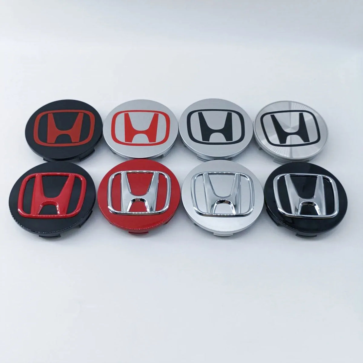 4pcs 58mm 59mm 69MM  For Honda Mugen Pilot Type R Type S Insight Car Styling Wheel Center Hub Caps Cover Replacement Accessories