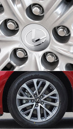56mm 60mm 65mm Car Wheel Center Emblem Hub Caps Stickers For Lexus RX300 IS200 IS250 ES350 Ct200h UX250h NX300h RX350 ES300h LBX