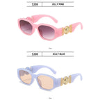 Vintage Square Luxury Small Frame Sunglasses Men Women Rectangle Brand Design Fashion Square Sun Glasses Shades Vintage Glasses